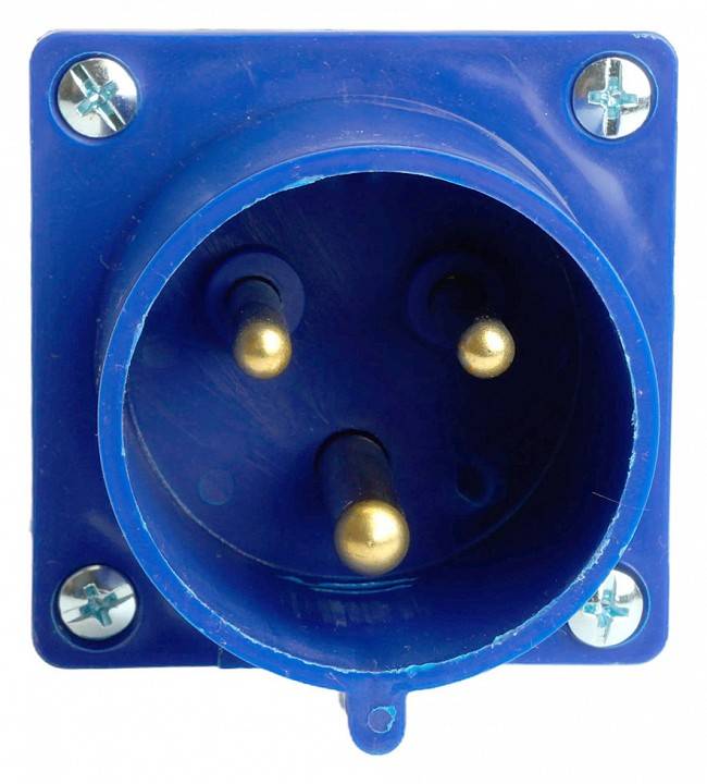 Вилка угловая 2P+PE Stekker ST 49445