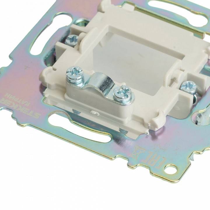 Розетка для вывод кабеля без рамки Stekker Катрин 49469