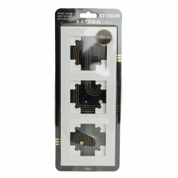 Рамка на 3 поста Stekker Катрин 49596