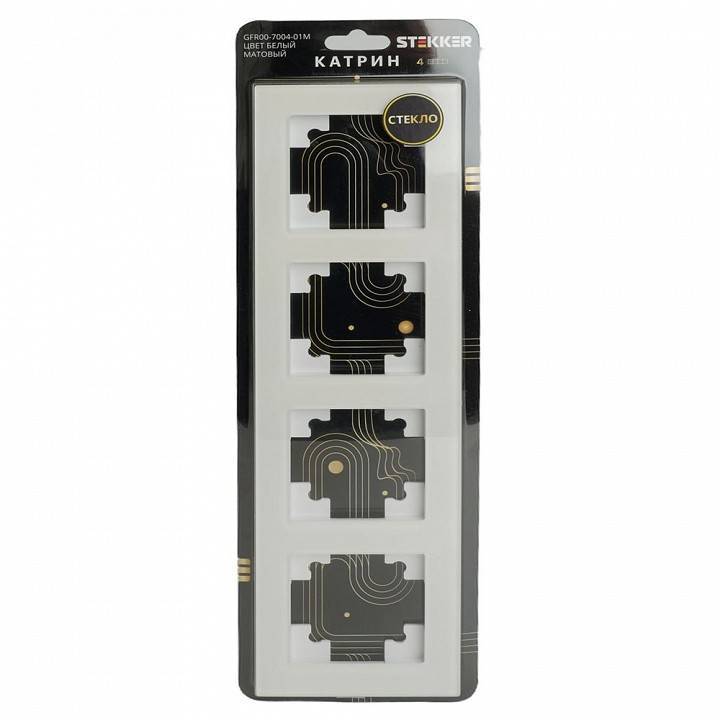 Рамка на 4 поста Stekker Катрин 49597