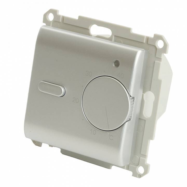 Терморегулятор электромеханический для теплого пола без рамки Stekker GLS00-7117-03 49742