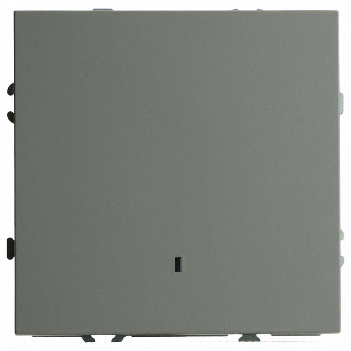 Выключатель одноклавишный с подсветкой без рамки Stekker Эмили 49941