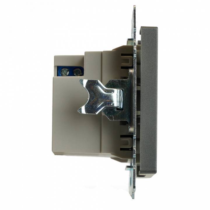 Розетка 2хUSB type A и C без рамки Stekker Катрин 50052