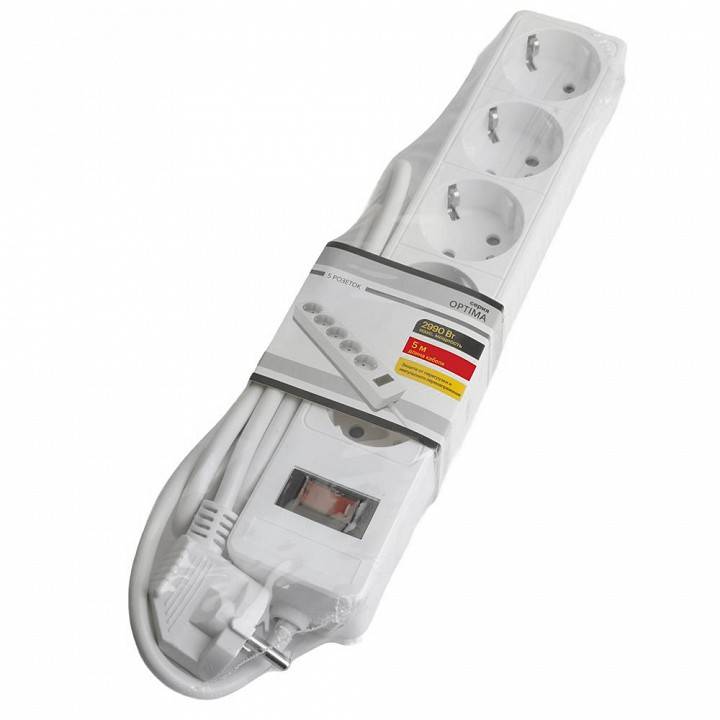 Сетевой фильтр Stekker Optima 50091