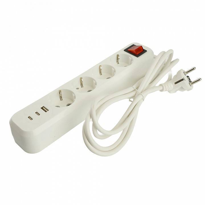 Удлинитель с выключателем Stekker Home 50141