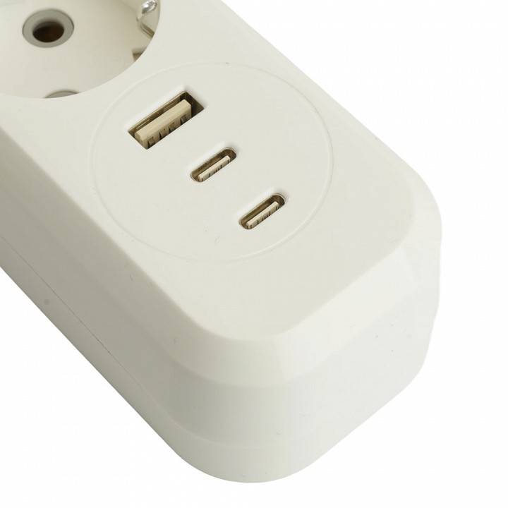 Удлинитель с выключателем Stekker Home 50141