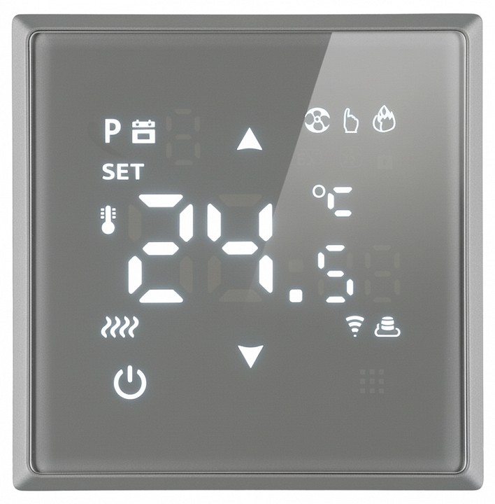 Терморегулятор для теплого пола с функцией Wi-Fi Stekker Эмили 50378