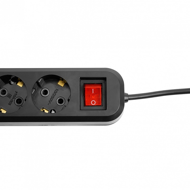 Удлинитель с выключателем Stekker Home 50421