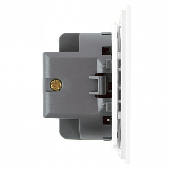 Выключатель одноклавишный без рамки Stekker Мия 50428