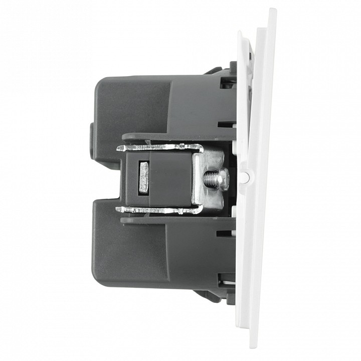 Выключатель одноклавишный без рамки Stekker Мия 50428