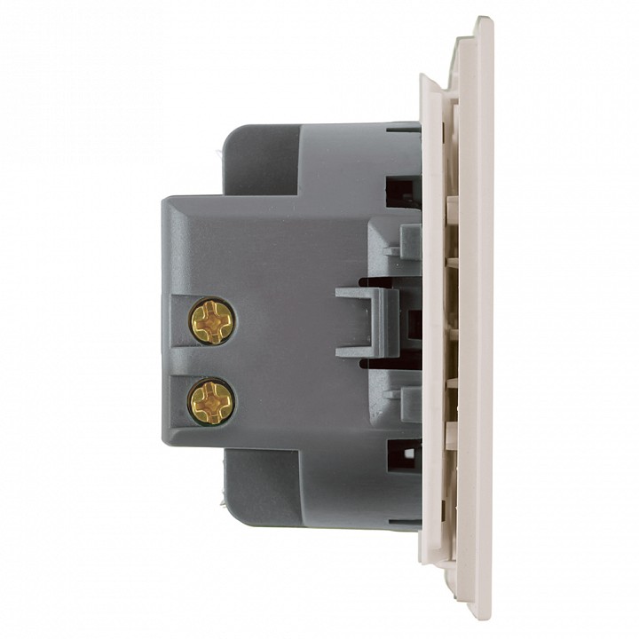 Переключатель одноклавишный без рамки Stekker Мия 50477