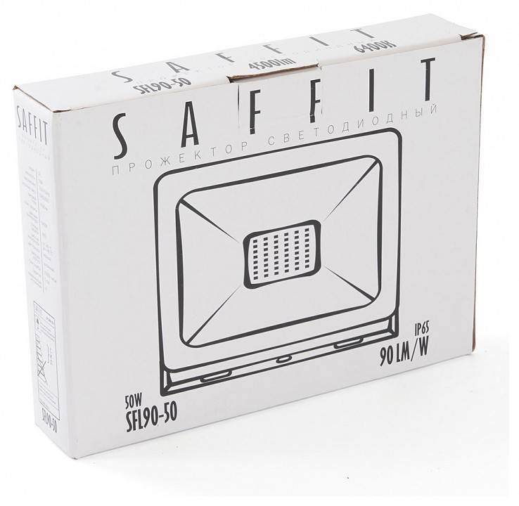 Прожектор светодиодный Feron Saffit SFL90 50 Вт 6400 К IP65 55073
