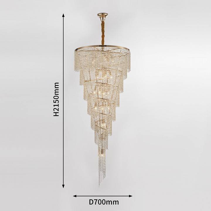 Подвесная люстра Favourite Phoenix 21 лампа 2903-21P