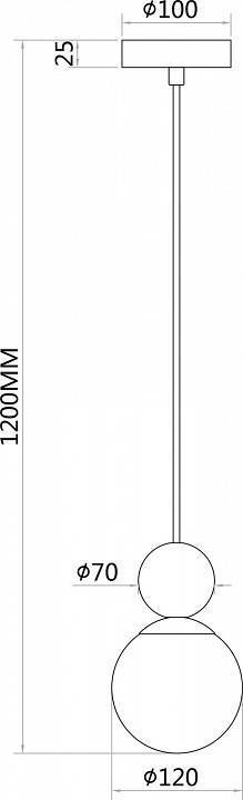 Подвесной светильник Favourite Sangamarmer 3010-1P