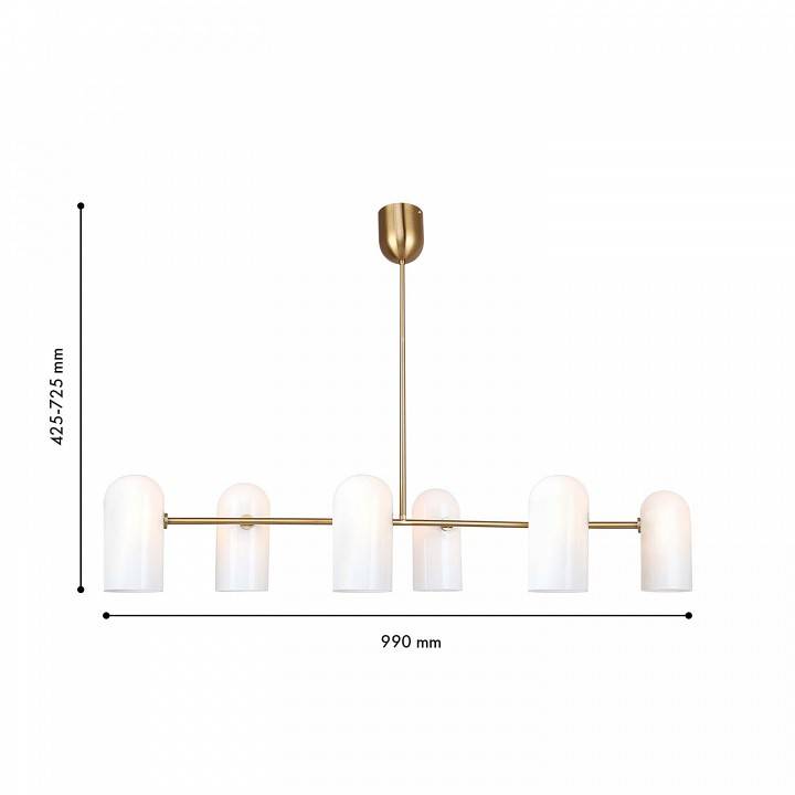 Люстра на штанге F-promo Barfila 4619-6P