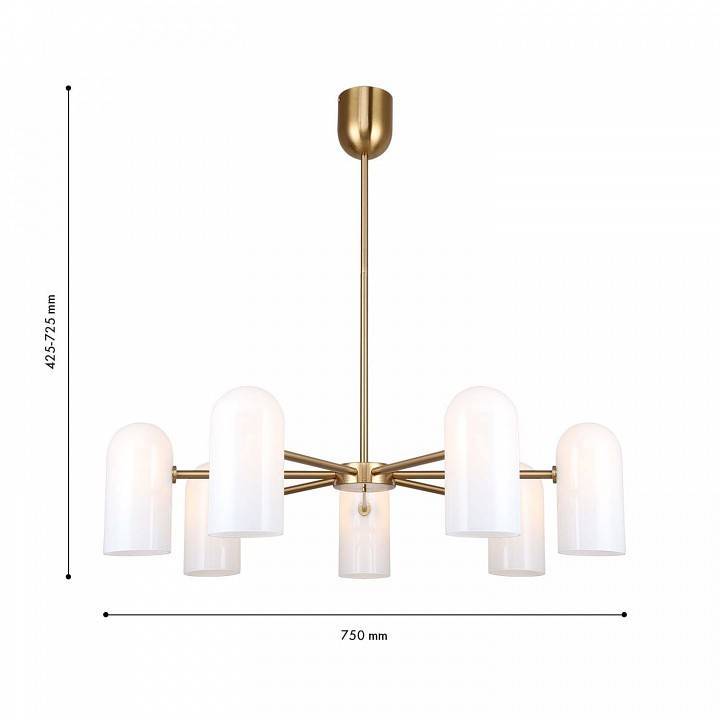 Люстра на штанге F-promo Barfila 7 ламп 4619-7P