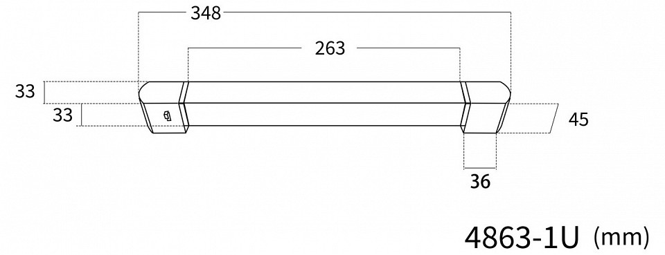 Накладной светильник Favourite Practica 4863-1U