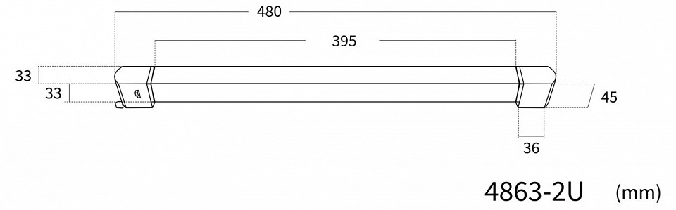 Накладной светильник Favourite Practica 4863-2U