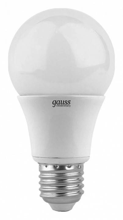 Набор светодиодных ламп Gauss Elementary A60 E27 11 Вт 4100 K 2 шт. 23221P