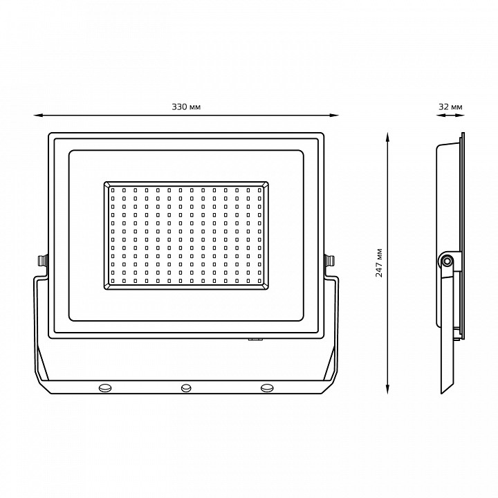 Настенно-потолочный прожектор Gauss  613100150P