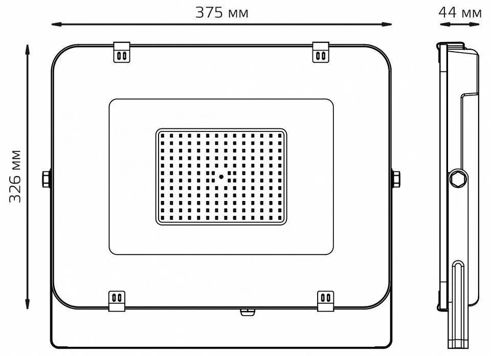 Светильник настенно-потолочный Gauss Elementary 691511150