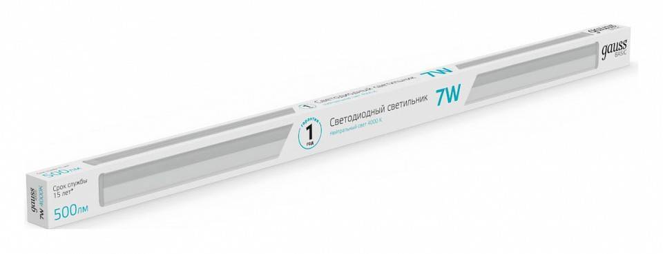 Светильник настольный Gauss TL Basic 7 Вт 4000К черный 930411207