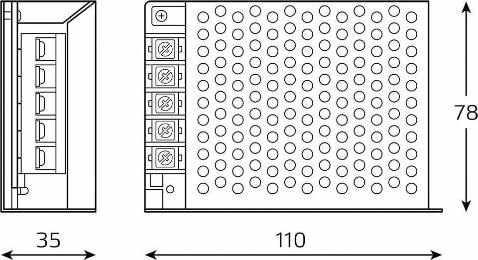 Блок питания Gauss  BT503