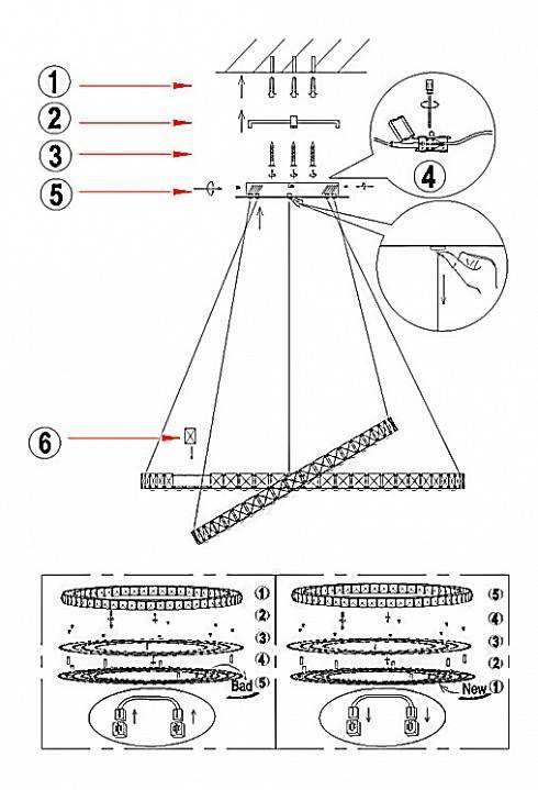 Подвесной светильник Globo Marilyn I 67038-64