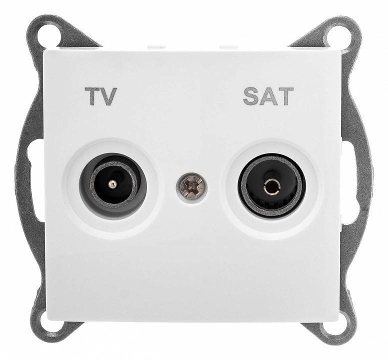 ТВ-розетка и SAT-розетка оконечная без рамки Gusi Electric BRAVO С10TS1-001