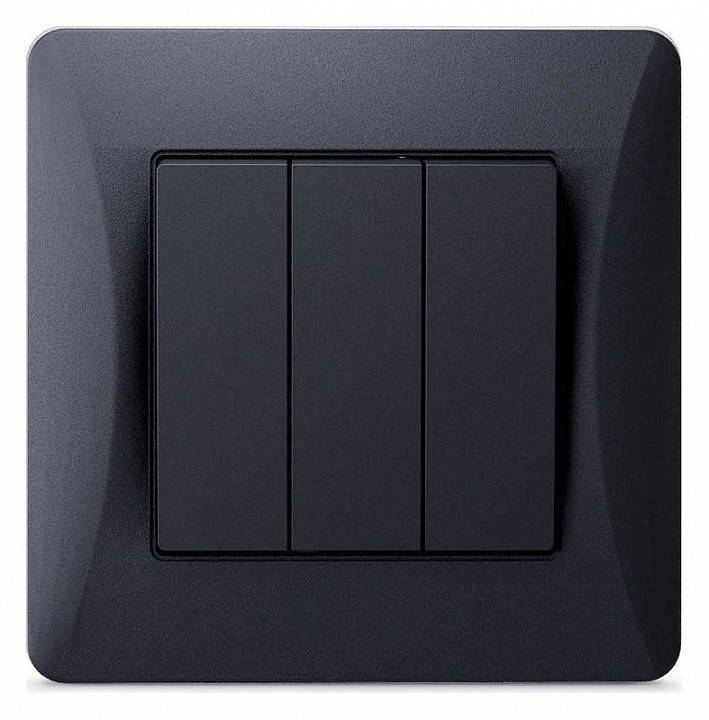 Выключатель трехклавишный без рамки Gusi Electric UGRA С11В3-010