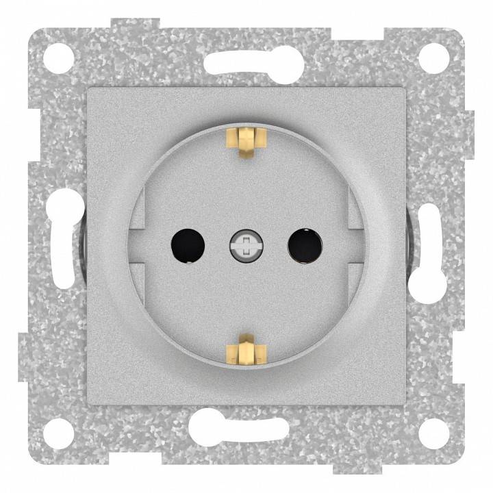 Розетка с заземлением и со шторкой, без рамки Gusi Electric UGRA С11Р4-004