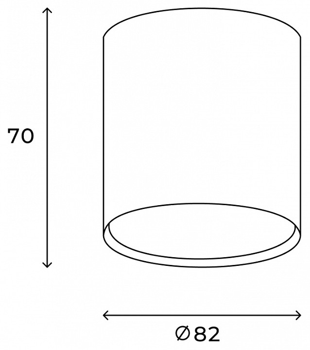 Накладной светильник Hesby Lighting Mysen HSBL_0206