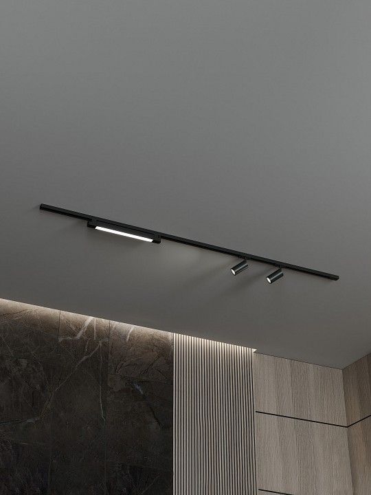 Комплект трековый Hesby Lighting №5 однофазная накладная Skylite HSBL_kompl_S005_NI2B3K
