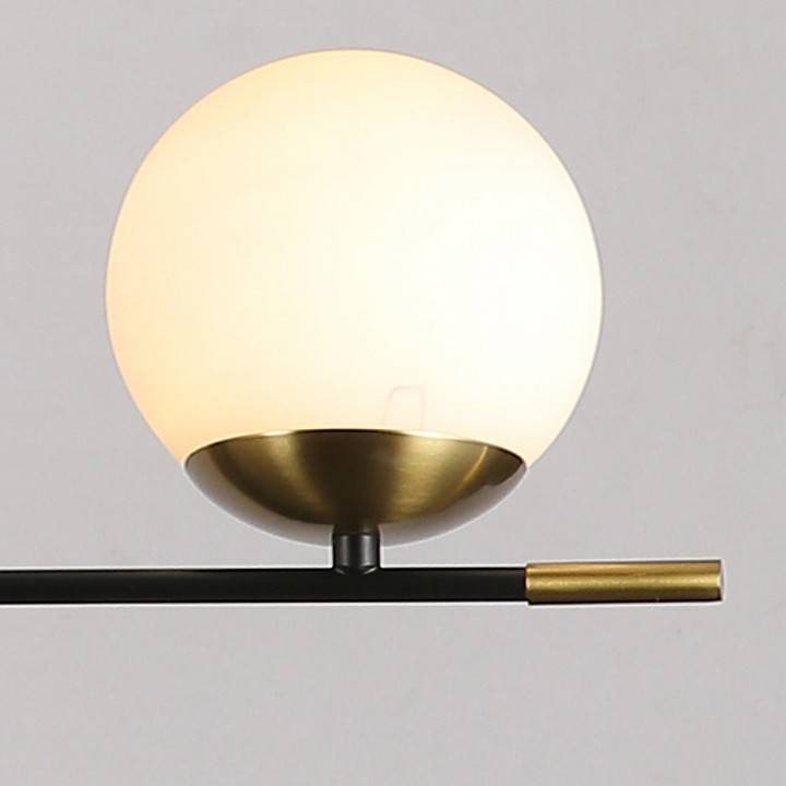 Люстра на штанге ILLUMICO 8 ламп IL0063-8P-79 BK COP