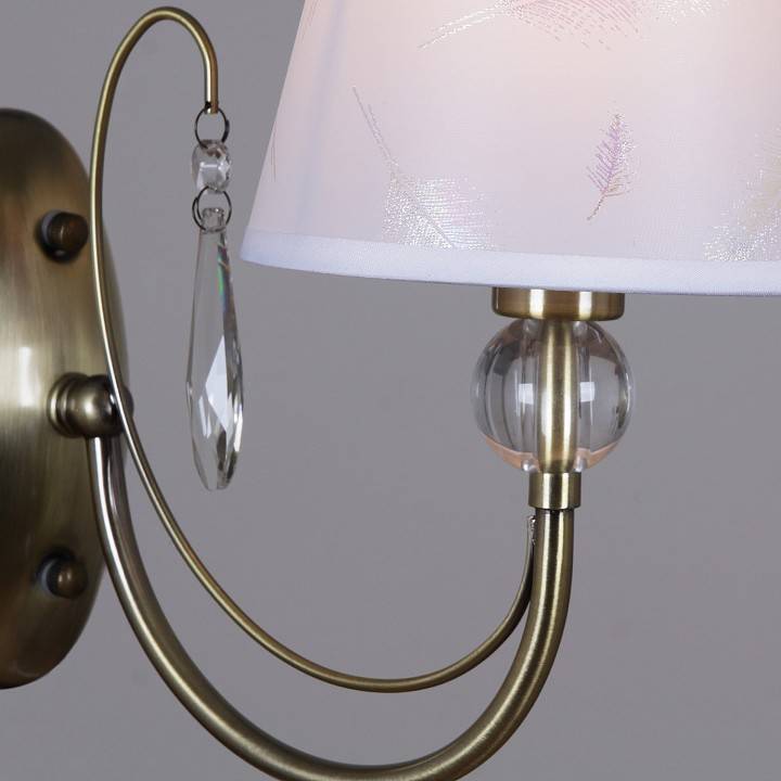 Бра ILLUMICO CASTOR IL0193-1WSQ-24 AB CASTOR