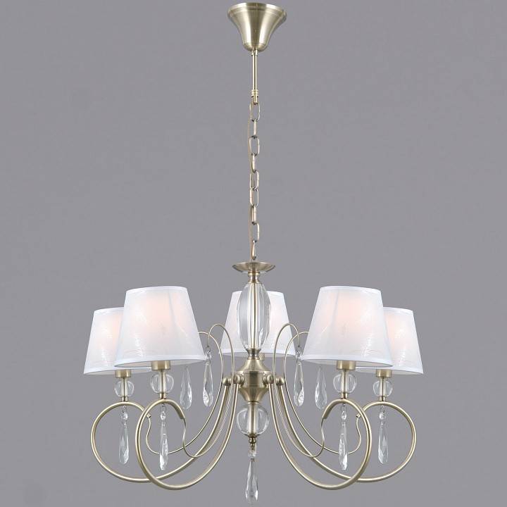 Подвесная люстра ILLUMICO CASTOR IL0193-5PSQ-24 AB CASTOR