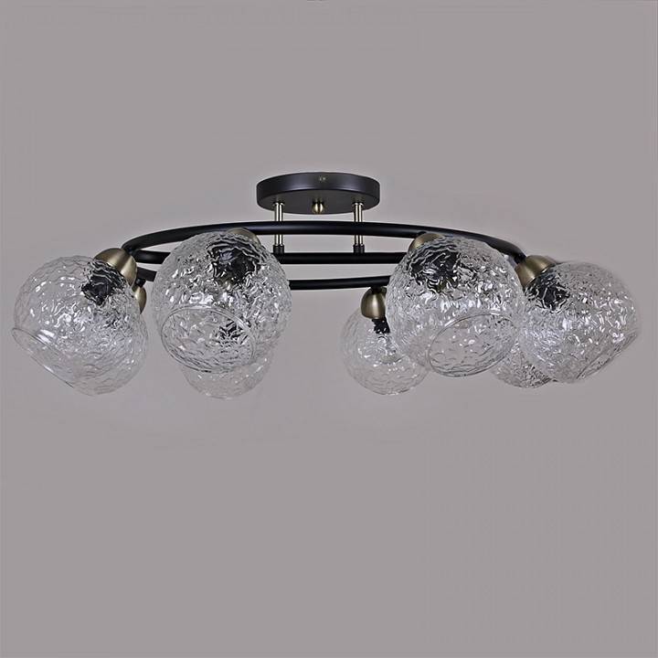 Потолочная люстра ILLUMICO  IL0296-8CSQ-79 BK AB