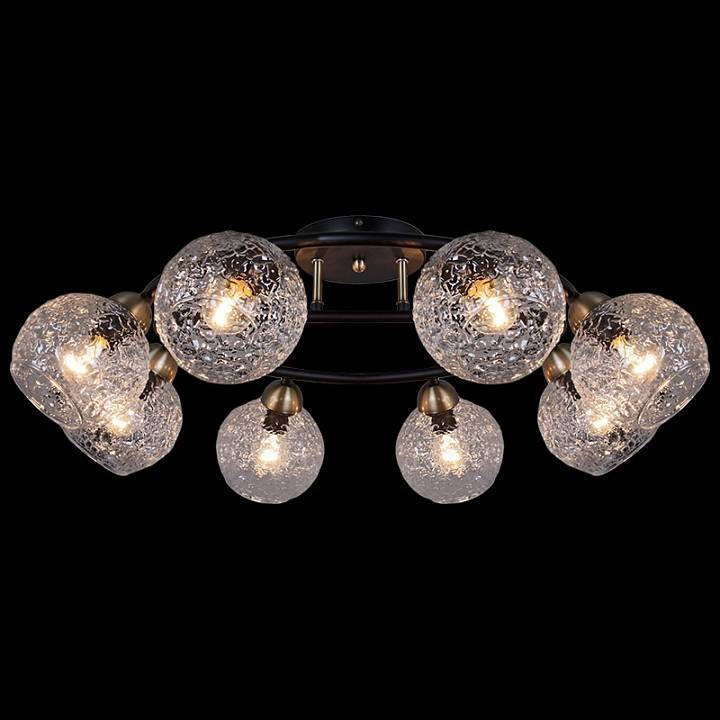 Потолочная люстра ILLUMICO  IL0296-8CSQ-79 BK AB