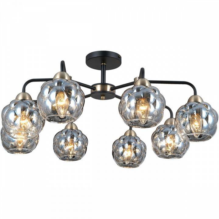 Люстра на штанге ILLUMICO IL0447-8CSQ-79 BK