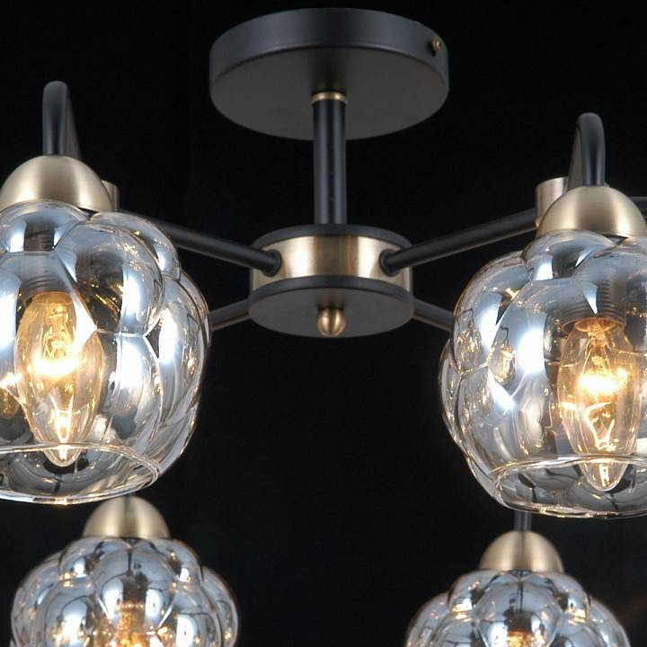 Люстра на штанге ILLUMICO IL0447-8CSQ-79 BK