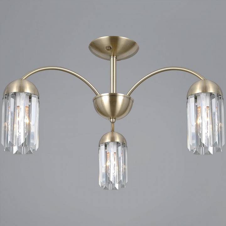 Люстра на штанге ILLUMICO LYRA IL0599-3CSQ-24 AB LYRA