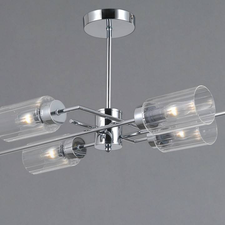 Люстра на штанге ILLUMICO NAPLES IL0734-6ASQ-25 CR NAPLES