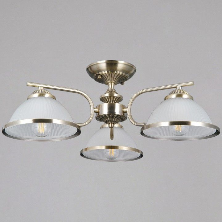 Люстра на штанге ILLUMICO  IL0891-3CSQ-26 AB ELITE
