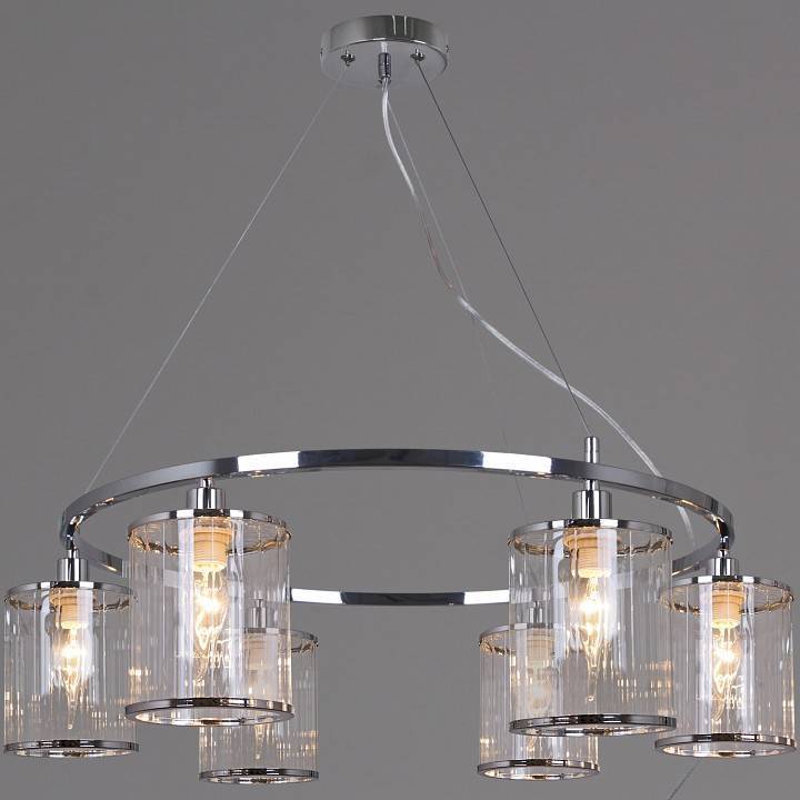 Подвесная люстра ILLUMICO  IL1182-6P-79 CR