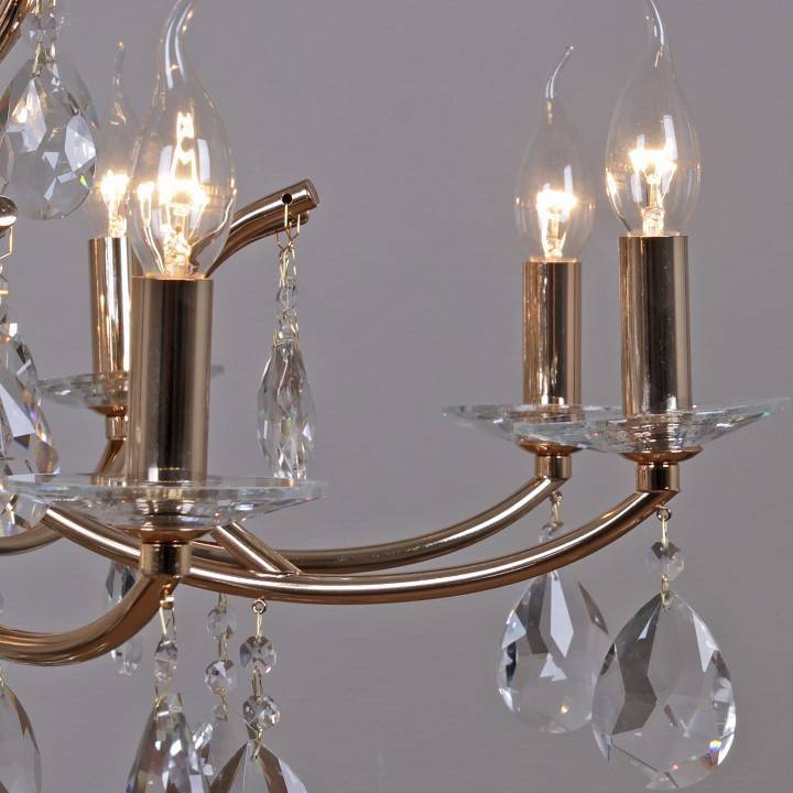 Подвесная люстра ILLUMICO  IL2326-8POR-39 GD