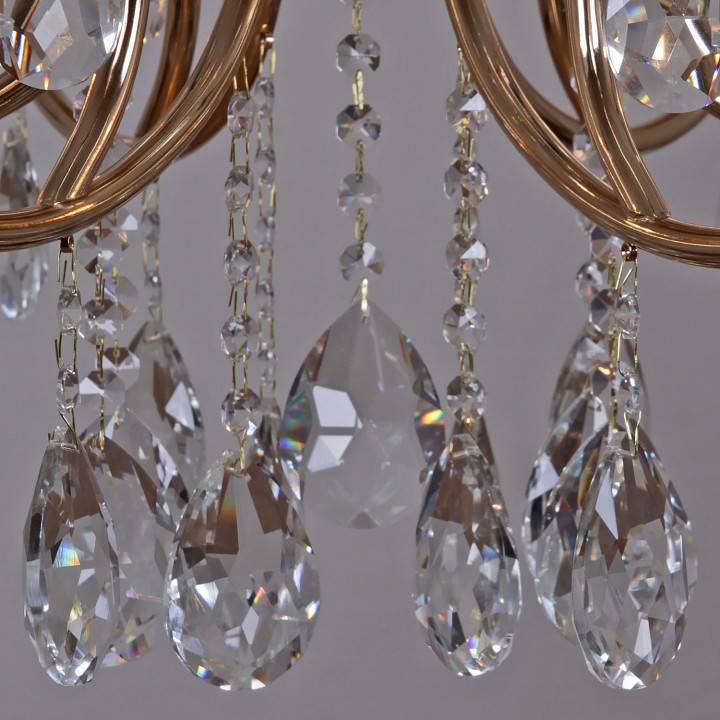 Подвесная люстра ILLUMICO  IL2326-8POR-39 GD