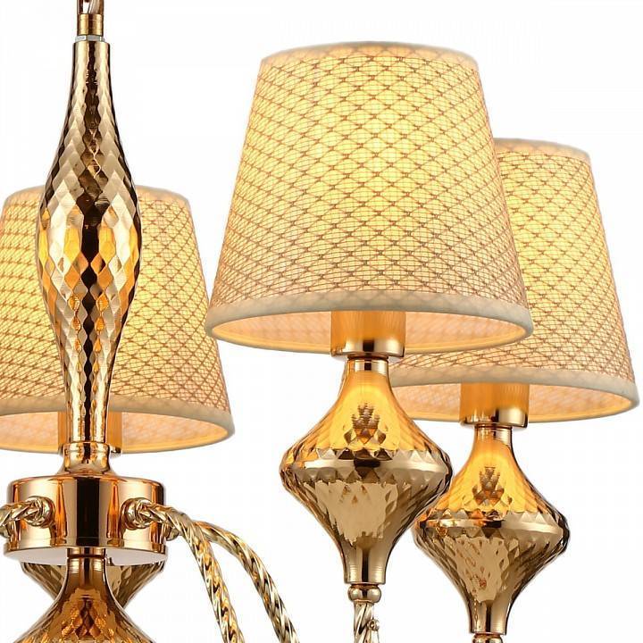 Подвесная люстра ILLUMICO IL6176-5P-27 GD