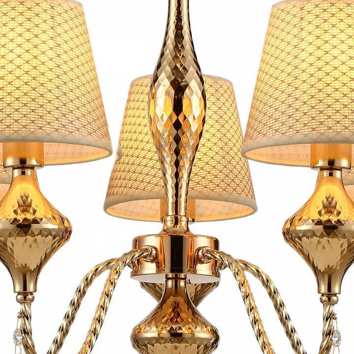 Подвесная люстра ILLUMICO IL6176-5P-27 GD