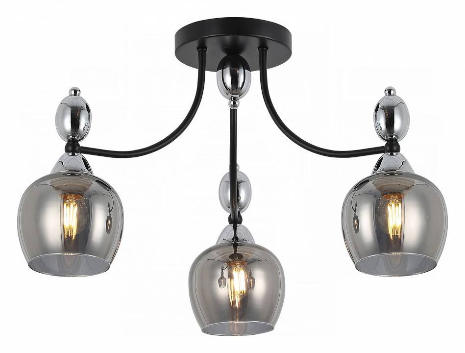 Потолочная люстра ILLUMICO  IL8258-3COU-79 BK CR