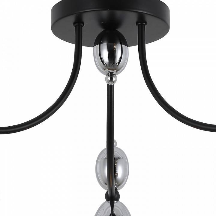 Потолочная люстра ILLUMICO  IL8258-3COU-79 BK CR